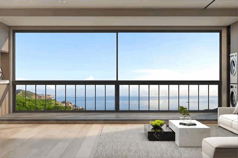 六轨极简推拉窗